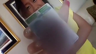 asian girl gets hardcored