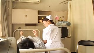 Hardcore Japanese fucking for a pretty and kinky nurse