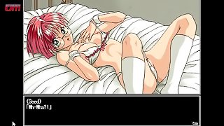 Toushin Toshi 2 Part 5 : The Berieved Wife  Hentai RPG Game Playthrough