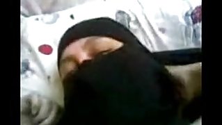 arab egyptian wife with niqab